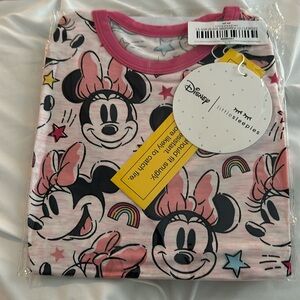 Little Sleepies Disney Minnie Forever SS set 2t